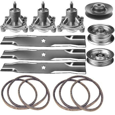 Aic Replacement Parts Deck Rebuild Kit fits Craftsman 48 GT5000 Lawn Mower 173921-REBUILDKIT